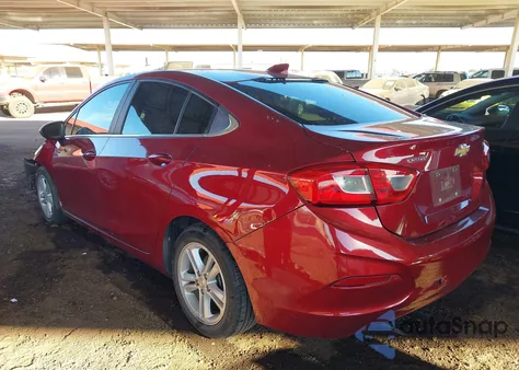 2018 Chevrolet Cruze Lt Auto из США, поврежденный, VIN 1G1BE5SM6J7201894